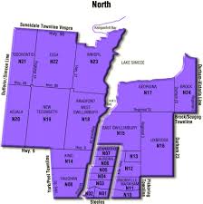 TREB north district map - TREB MAPS